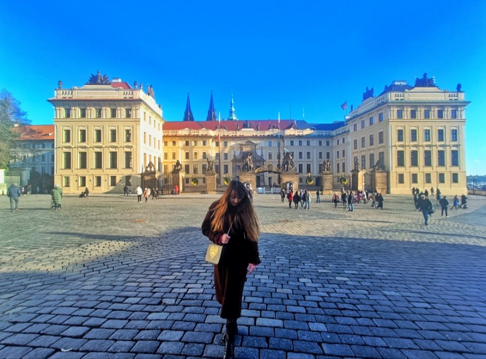 Hradczany z zamkiem oraz gotycką katedrą św. Wita, św. Wacława i św. Wojciecha (św. Adalberta)