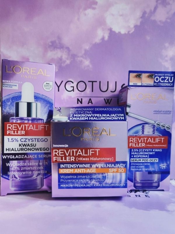 Loreal Revitalift Filler, czyli przygotuj skórę na wiosnę!