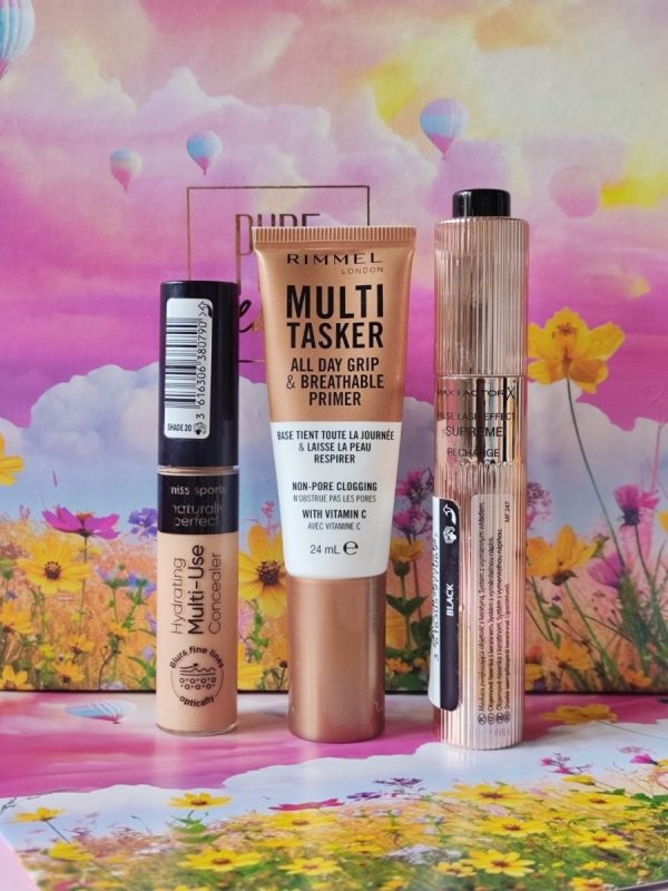 RIMMEL – Baza pod makijaż, która nie zapycha, MAX FACTOR – Tusz z efektem wow, MISS SPORTY – Korektor, który nie boi się lata, 
