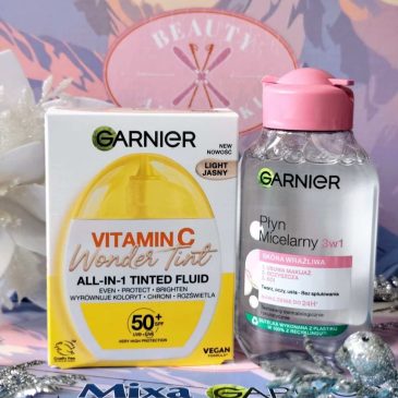 Płyn micelarny 3w1 Garnier i Vitamin C Wonder Tint SPF 50+