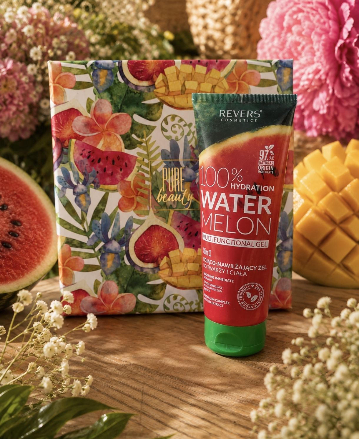 REVERS Cosmetics Kojąco-Nawilżający Żel do Twarzy i Ciała